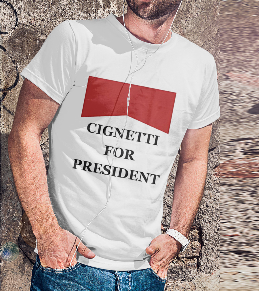 Cignetti For President Marlboro T-Shirt