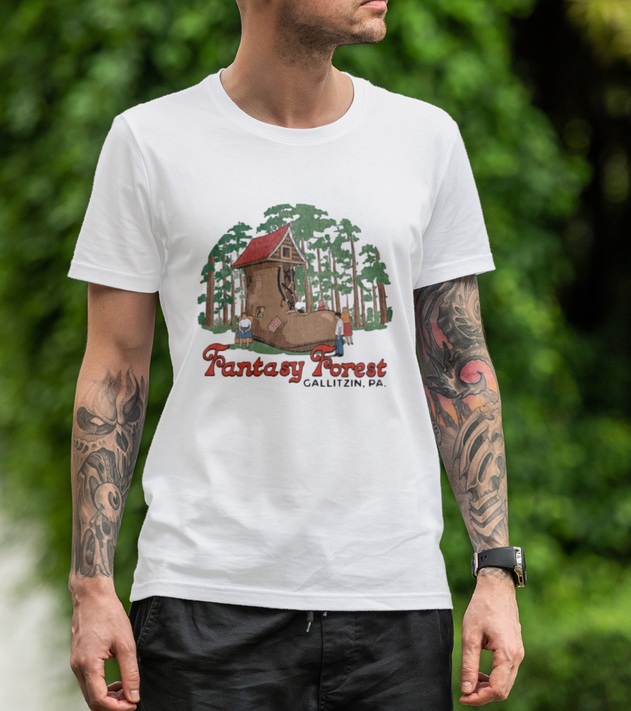 Fantasy Forest Gallitzin PA Boot House Adventure T-Shirt