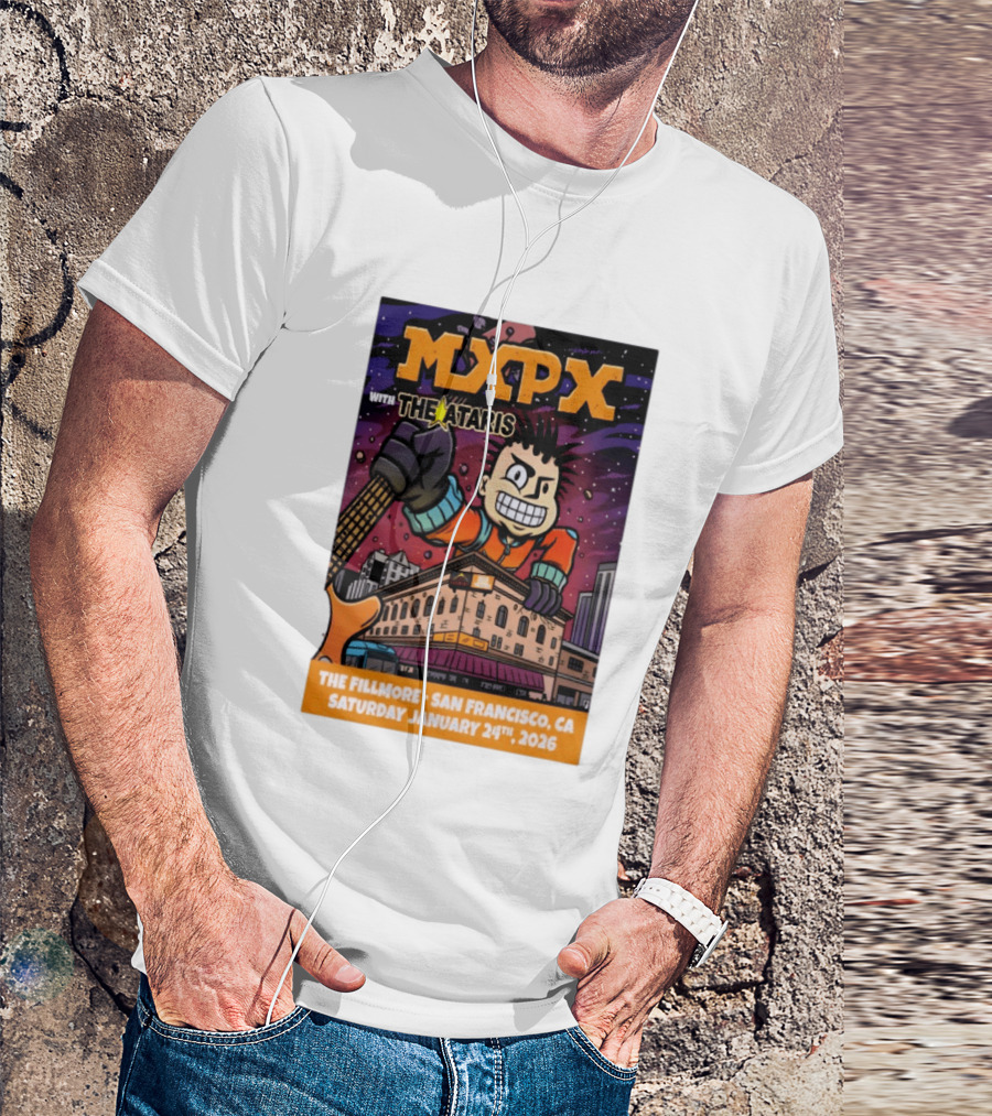 MXPX With The Ataris The Fillmore San Francisco January 24 2026 T-Shirt