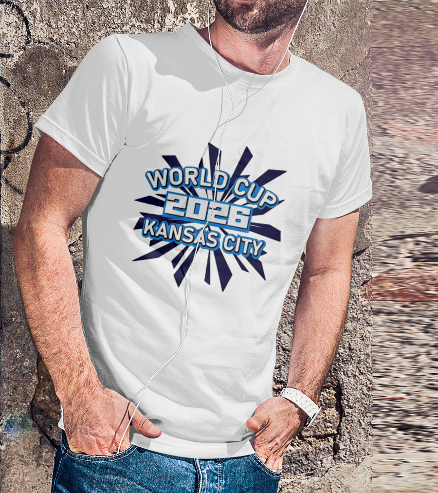 World Cup 2026 Kansas City Tournament Event Celebration T-Shirt