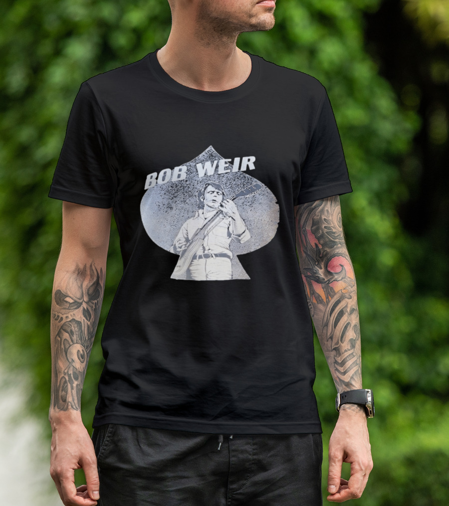 Bob Weir Spade Guitar Solo Band T-Shirt