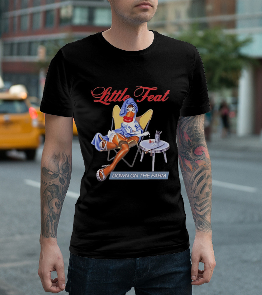 Little Feat Down On The Farm Duck Girl T-Shirt