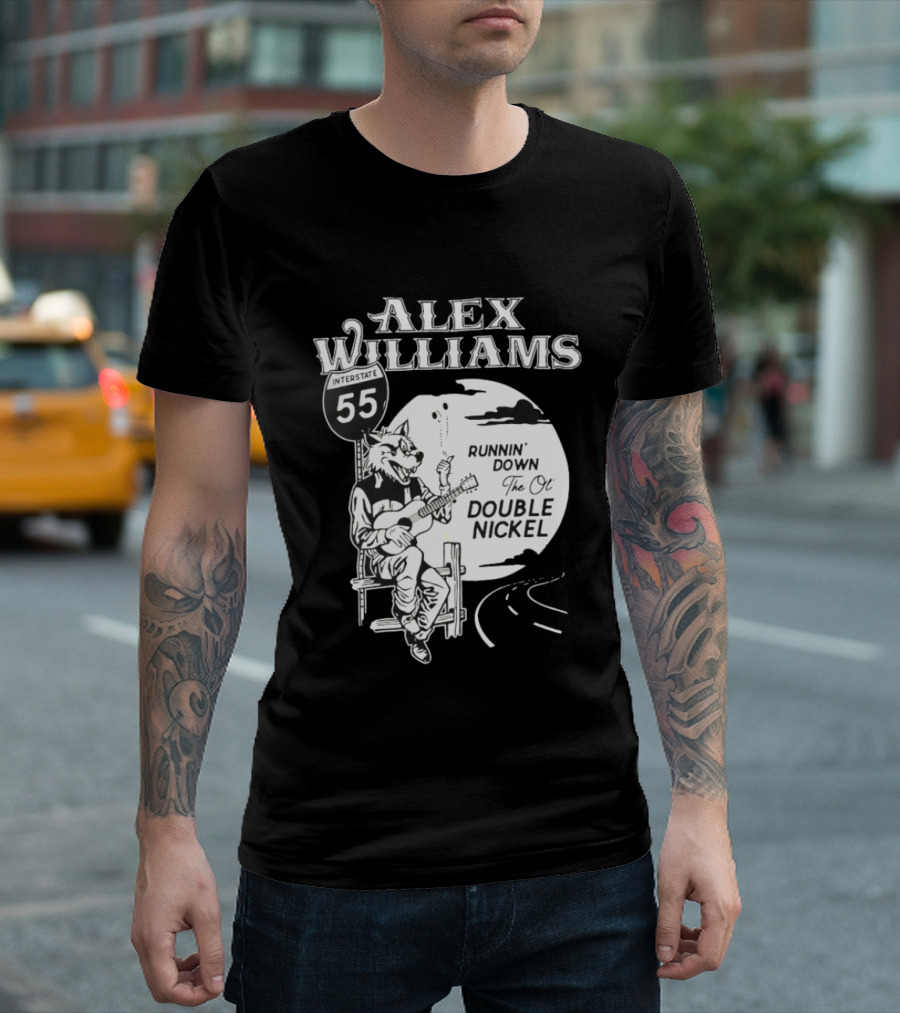 Alex Williams 55 Runnin' Down The Ol' Double Nickel T-Shirt