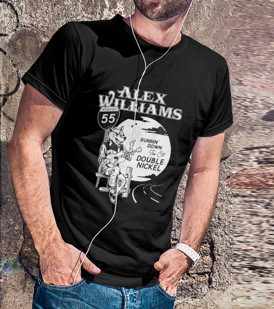 Alex Williams 55 Runnin' Down The Ol' Double Nickel T-Shirt