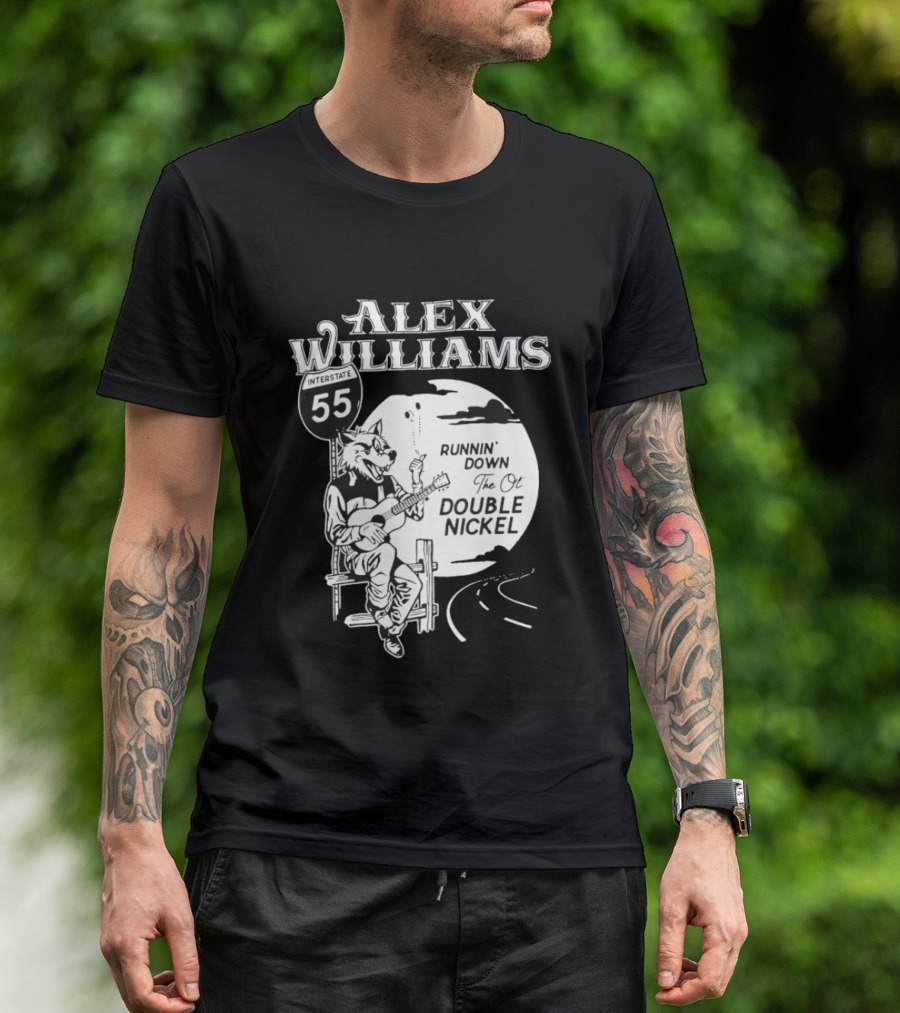 Alex Williams 55 Runnin' Down The Ol' Double Nickel T-Shirt