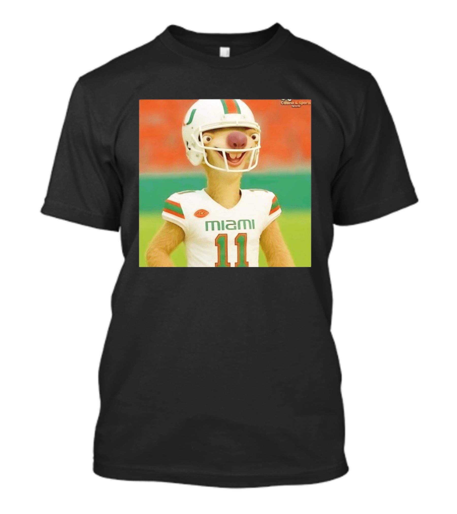 Sid Miami Hurricanes Football Jersey T-Shirt