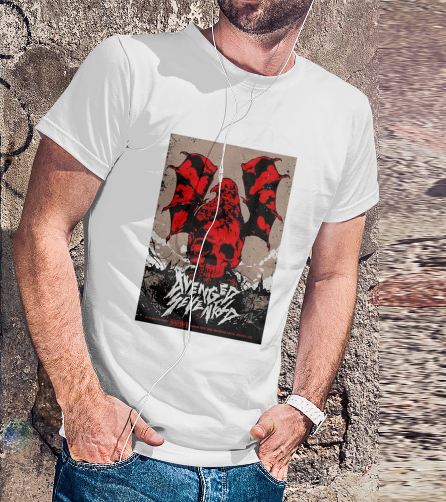 Avenged Sevenfold January 20 2026 Bogota Movistar Arena Mad Tree Special Guest T-Shirt