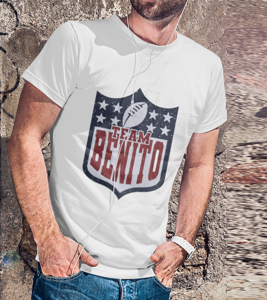 Team Benito Football Shield T-Shirt