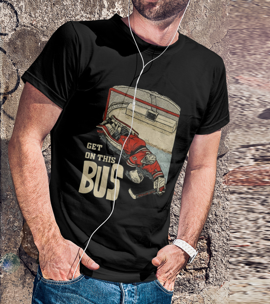 Brandon Bussi Carolina Hurricanes Get On This Bus NHL T-Shirt