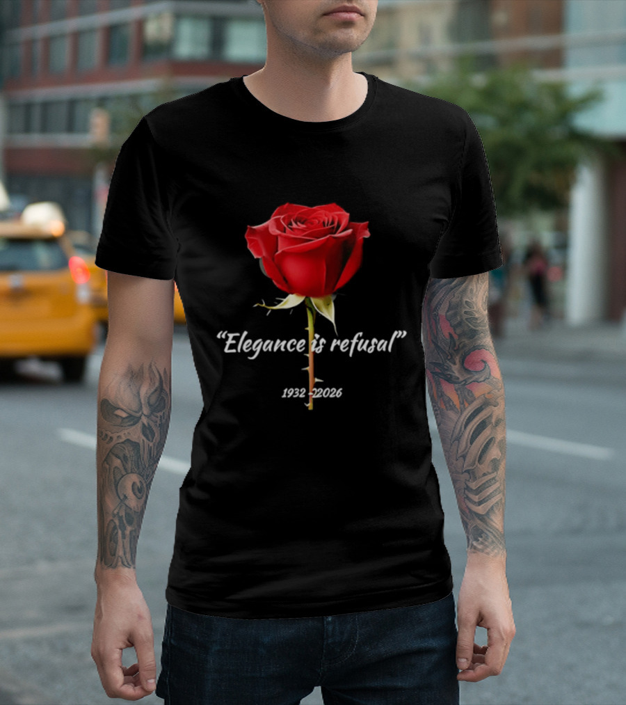 Elegance Is Refusal 1932 2026 Rose T-Shirt