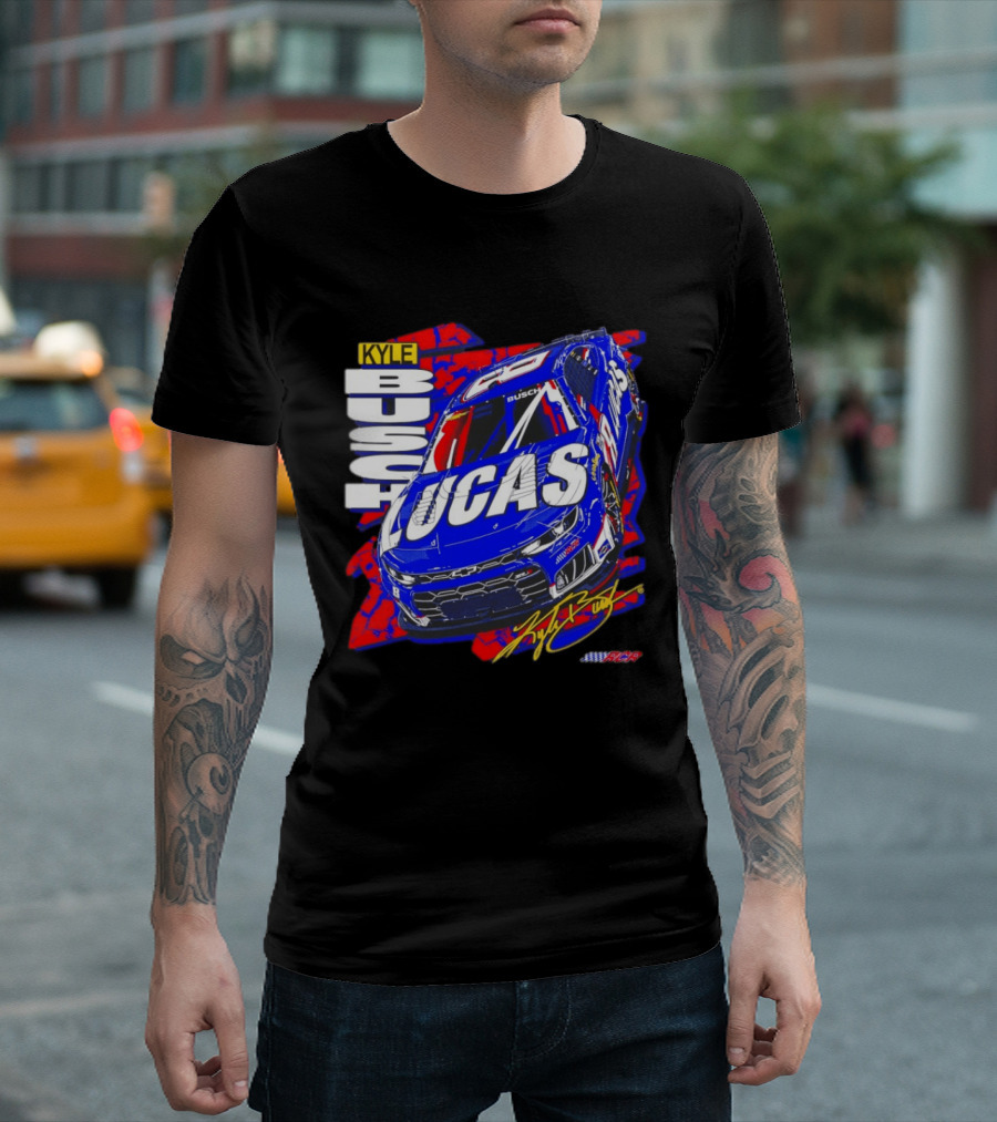 Kyle Busch Lucas Oil NASCAR Richard Childress Racing T-Shirt