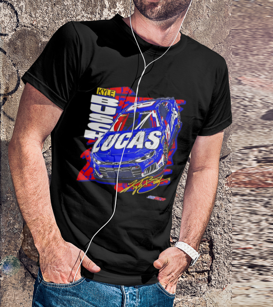 Kyle Busch Lucas Oil NASCAR Richard Childress Racing T-Shirt