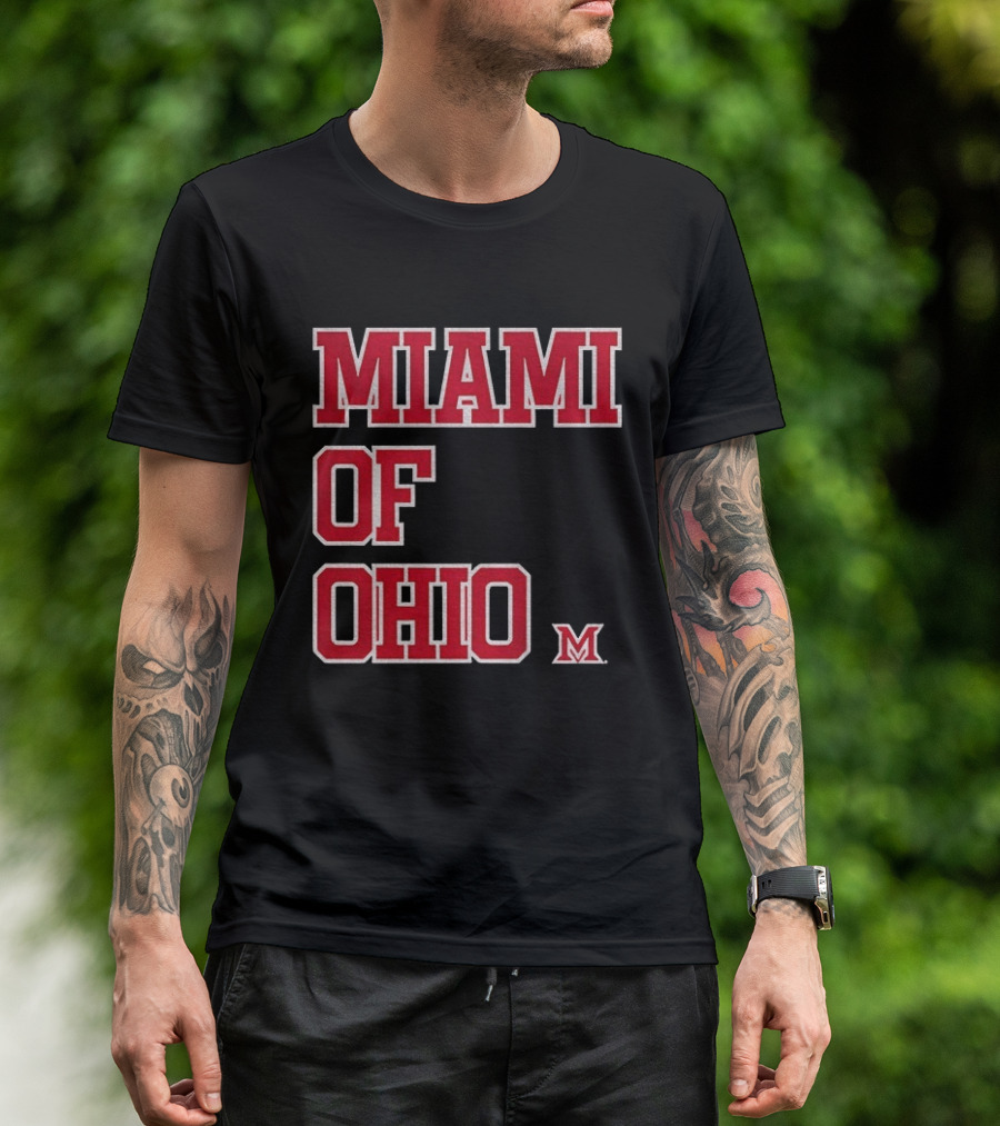 Miami Of Ohio RedHawks Basketball M T-Shirt