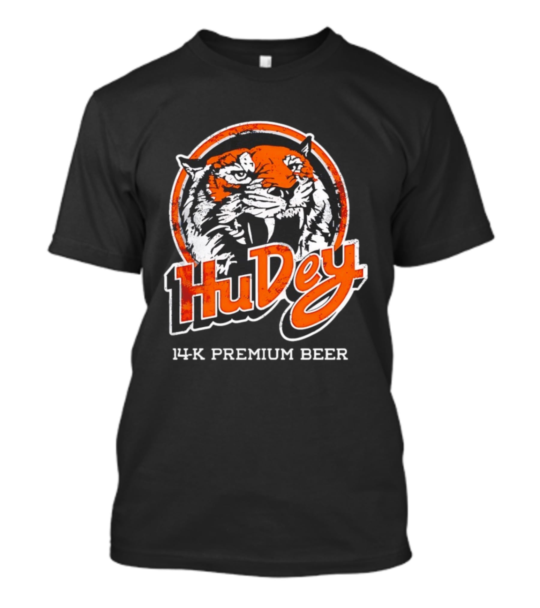 HuDey 14K Premium Beer Tiger T-Shirt