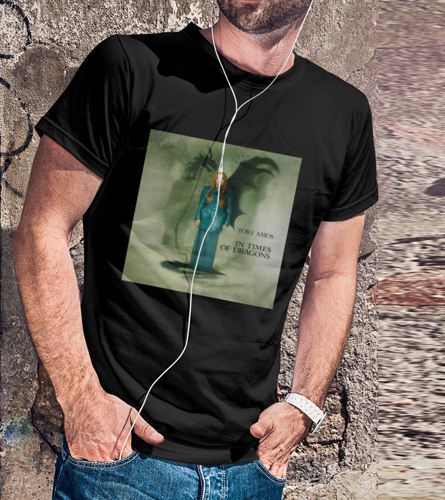 Tori Amos In Times Of Dragons US Tour 2026 Shadowed Dragon T-Shirt