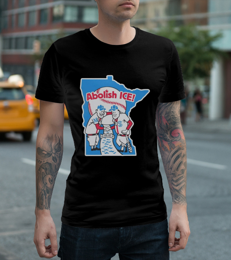 Abolish ICE Twins T-Shirt