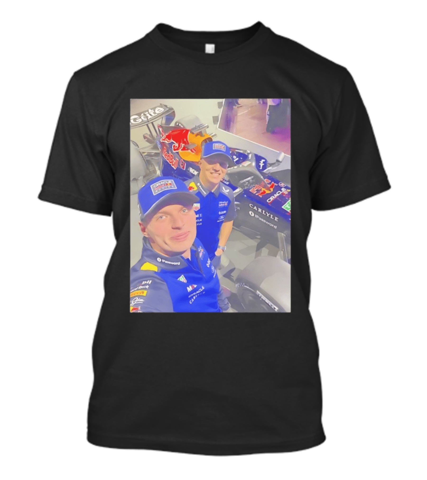 Max Verstappen Oracle Red Bull Racing Carlyle Motorsport Formula 1 Team T-Shirt