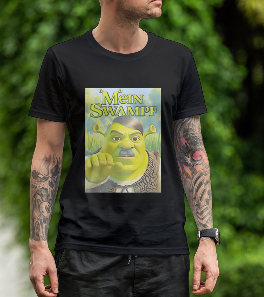 Shrek Mein Swampf Meme Ogre Mashup T-Shirt