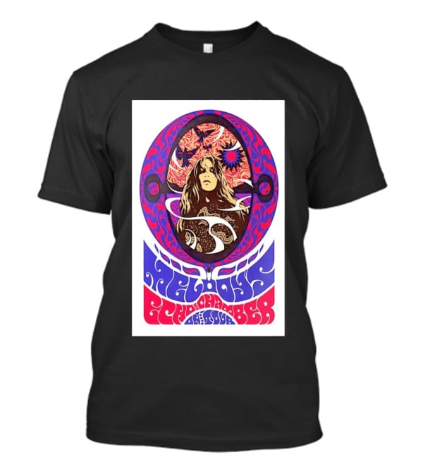 Melody's Echo Chamber 2026 EU UK Tour Psychedelic T-Shirt