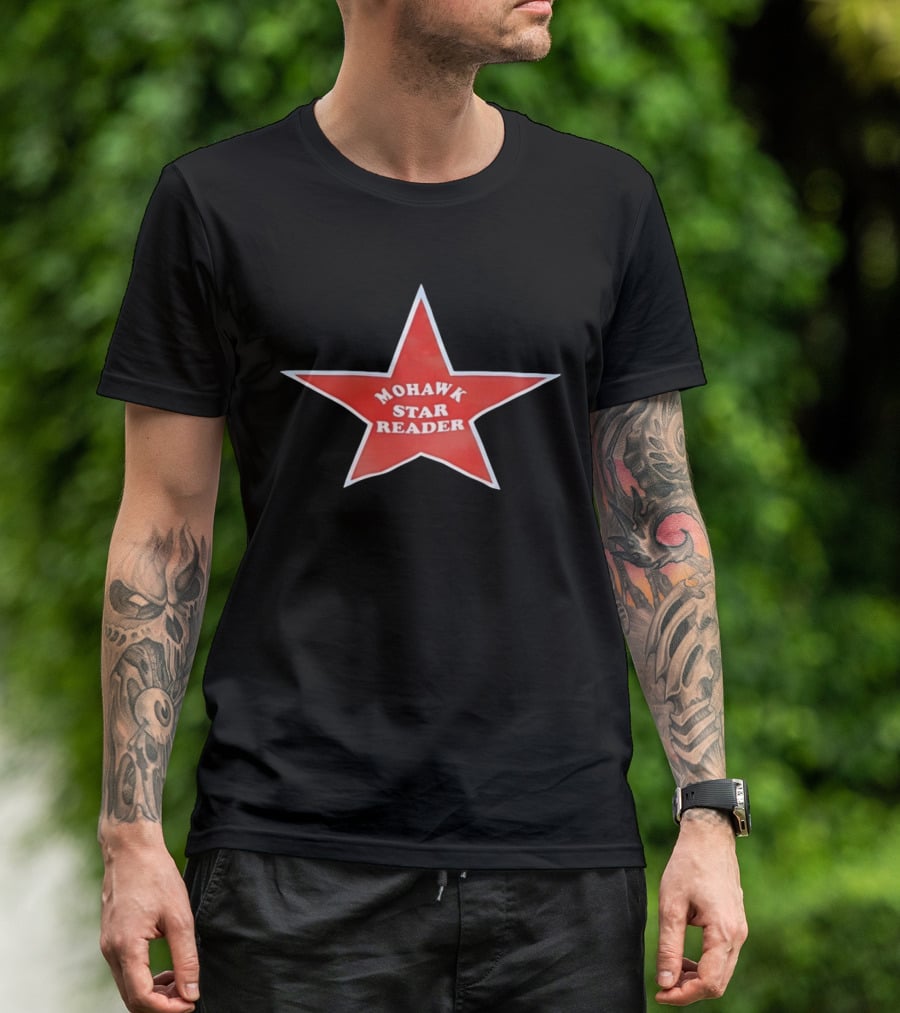 Mohawk Star Reader Red Star T-Shirt