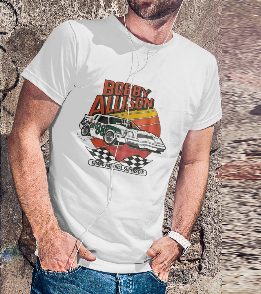 Bobby Allison 88 Racing Legend Grand National Superstar T-Shirt