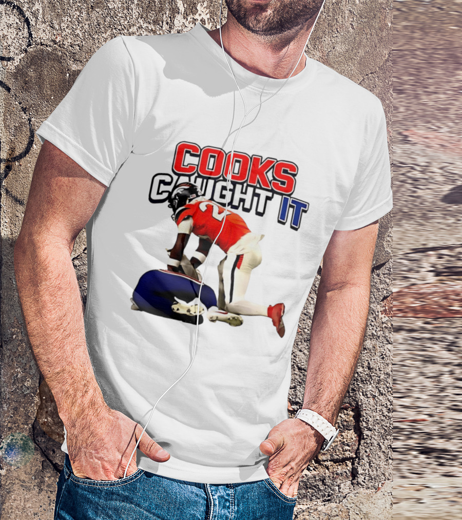 Buffalo Bills Mafia Cooks Caught It Football Play T-Shirt