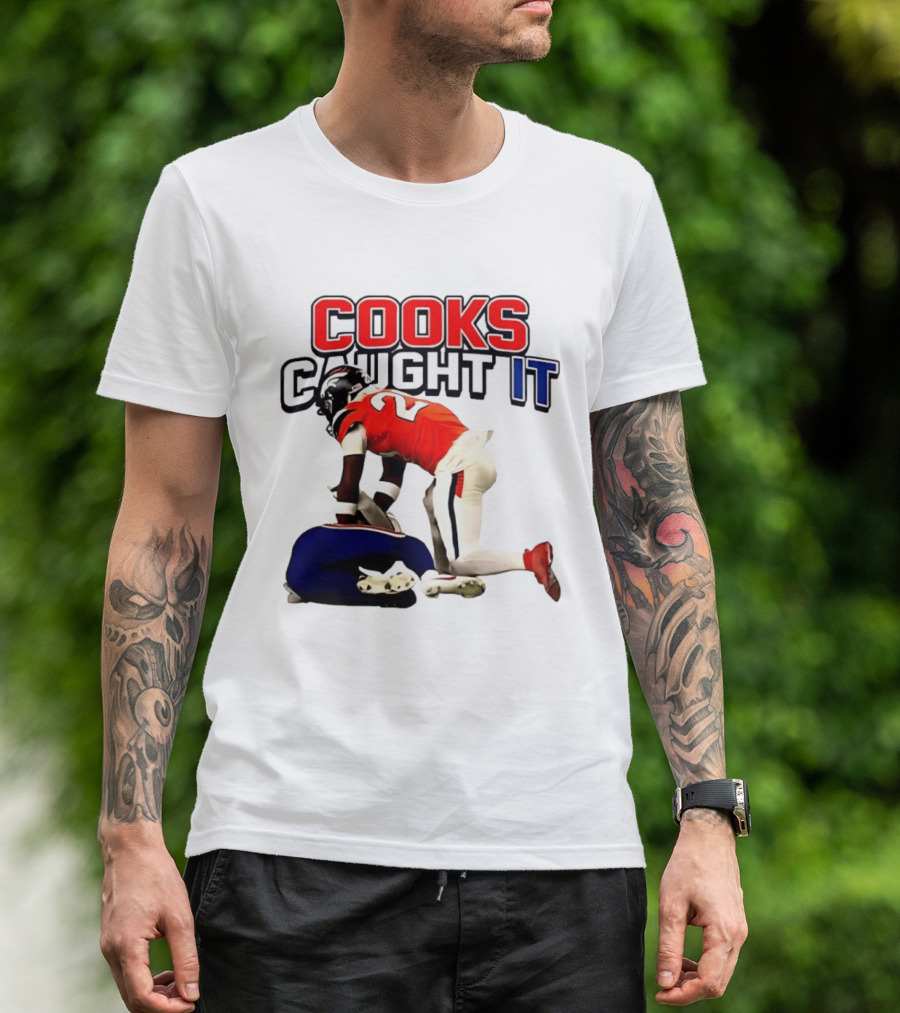 Buffalo Bills Mafia Cooks Caught It Football Play T-Shirt