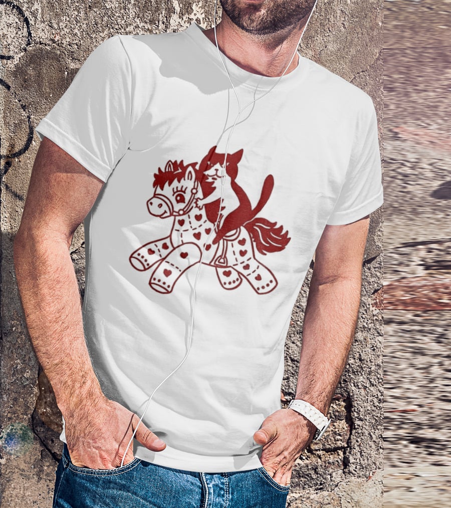 Cat Lovers New Year Of The Horse 2026 Embrace The Celebration T-Shirt