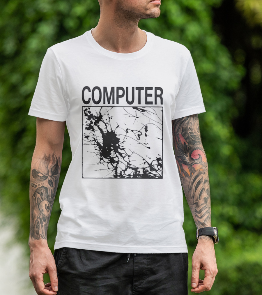 COMPUTER Gamer Gaming Splatter T-Shirt
