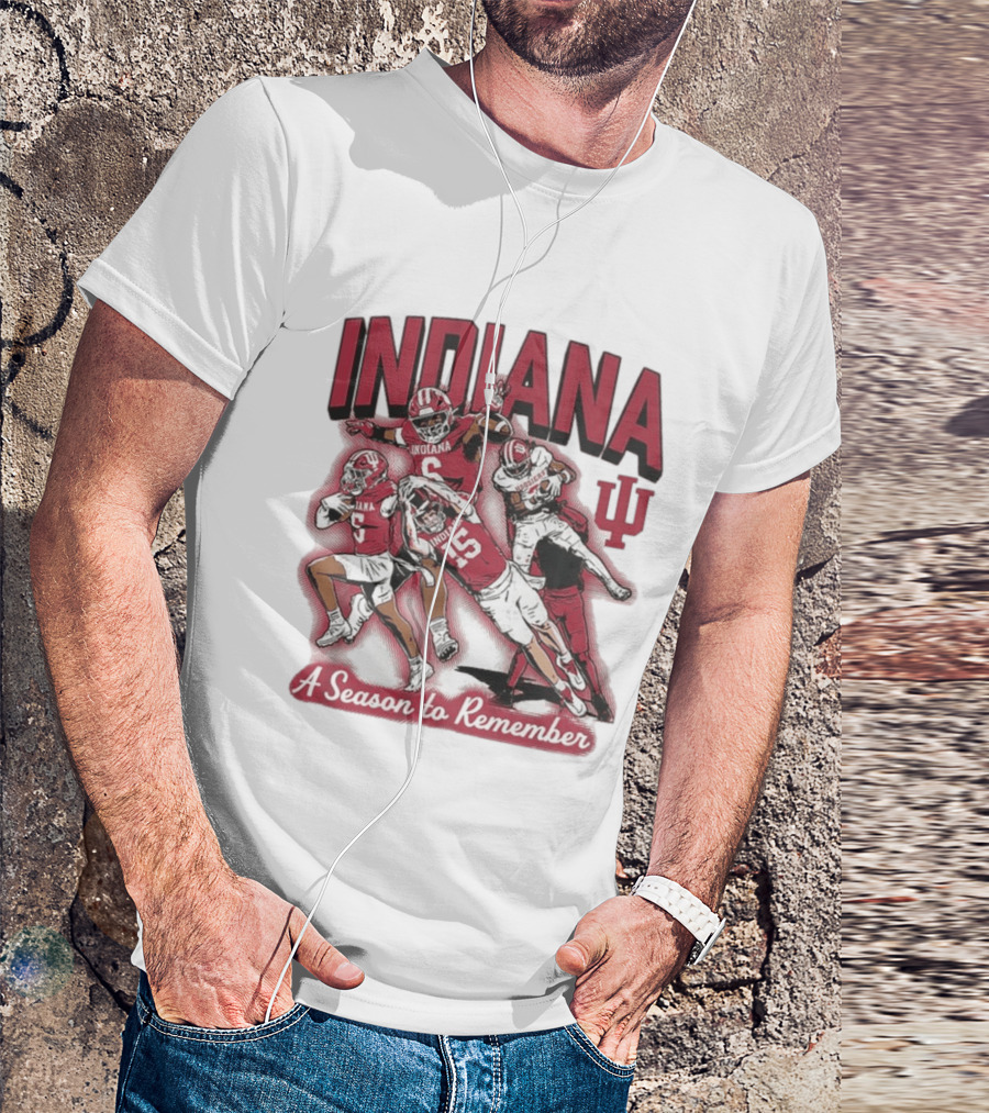 Indiana Hoosiers Football A Season To Remember T-Shirt