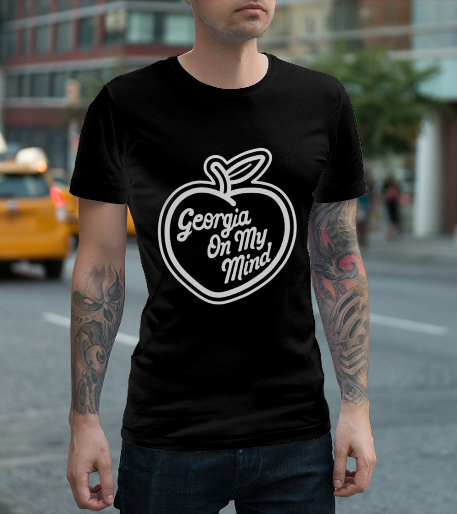Georgia On My Mind Peach T-Shirt
