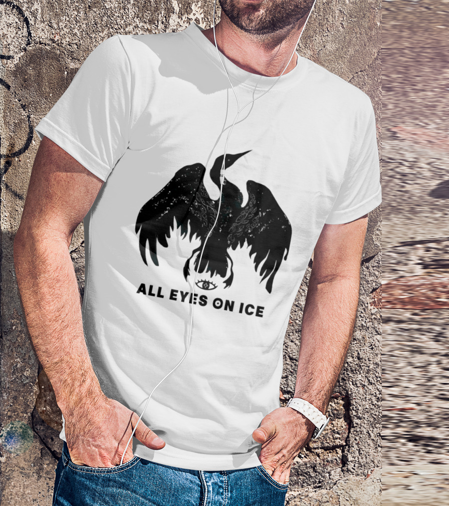 All Eyes On ICE Minnesota Rebel Loon Bird T-Shirt