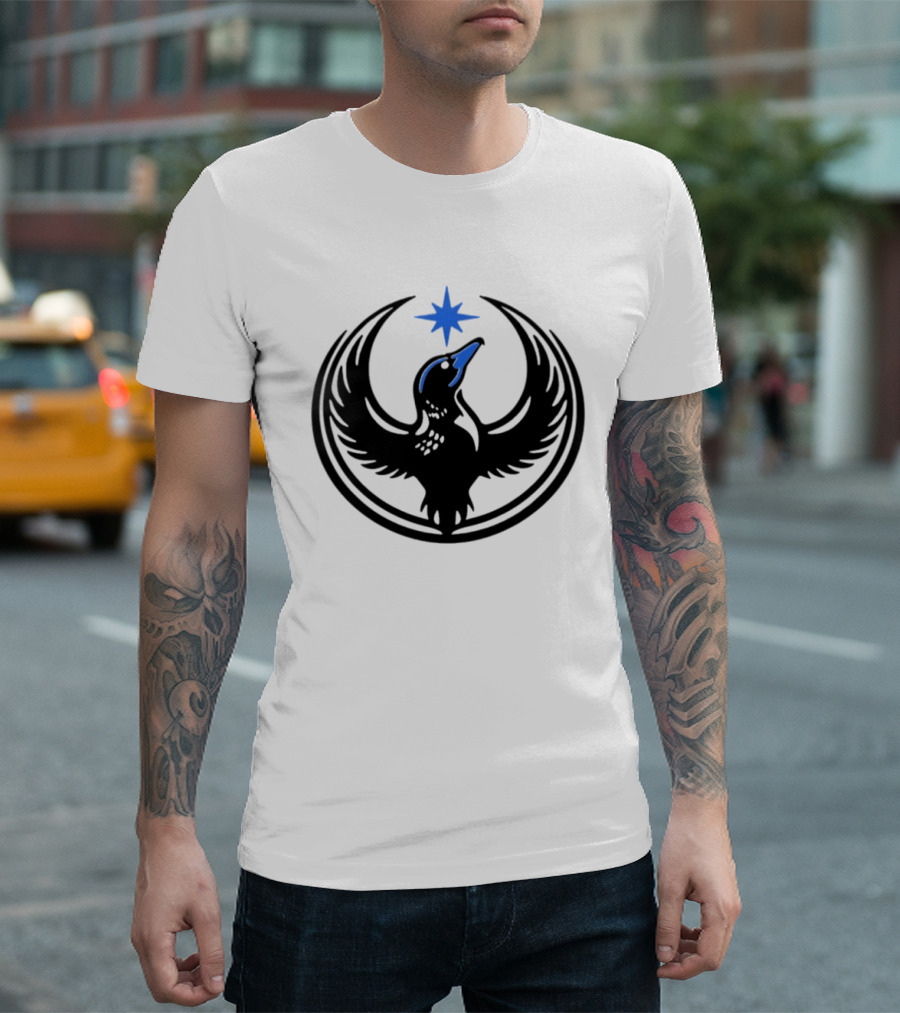 Minnesota Rebel Alliance Loon MN State Bird Political Resistance T-Shirt