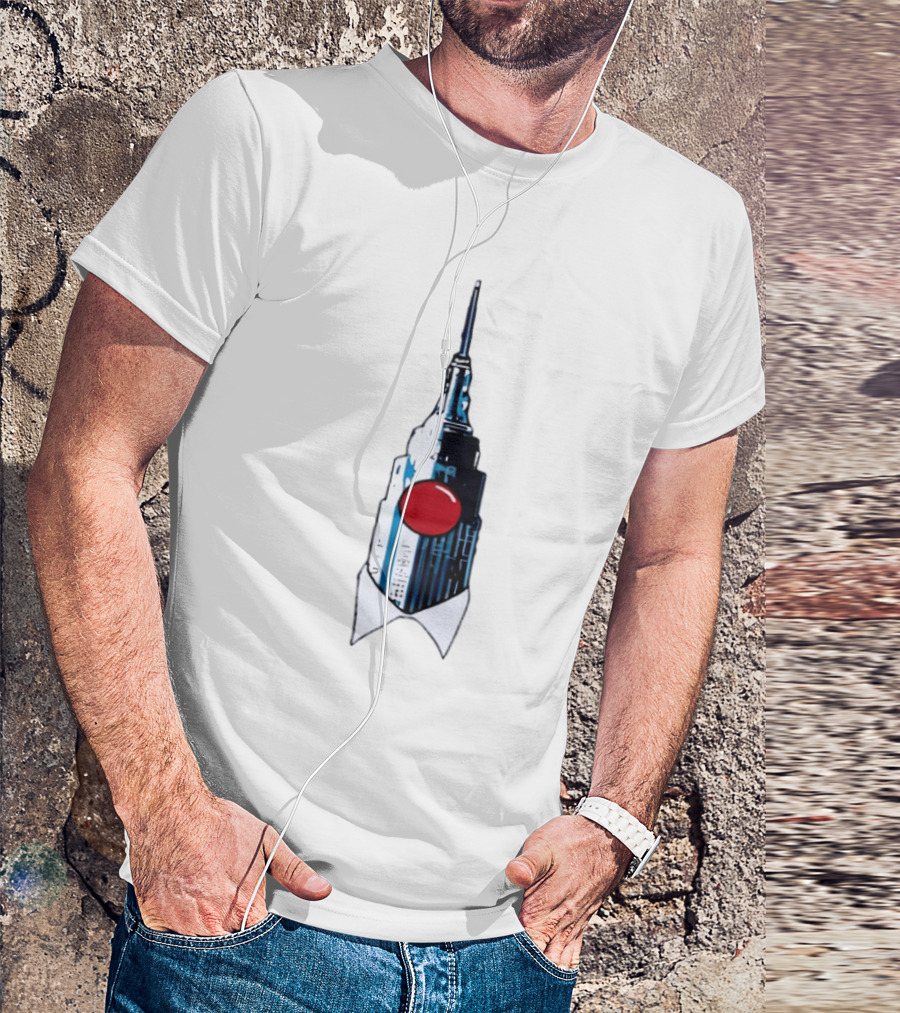 Clown Nose Empire State Building New York City T-Shirt