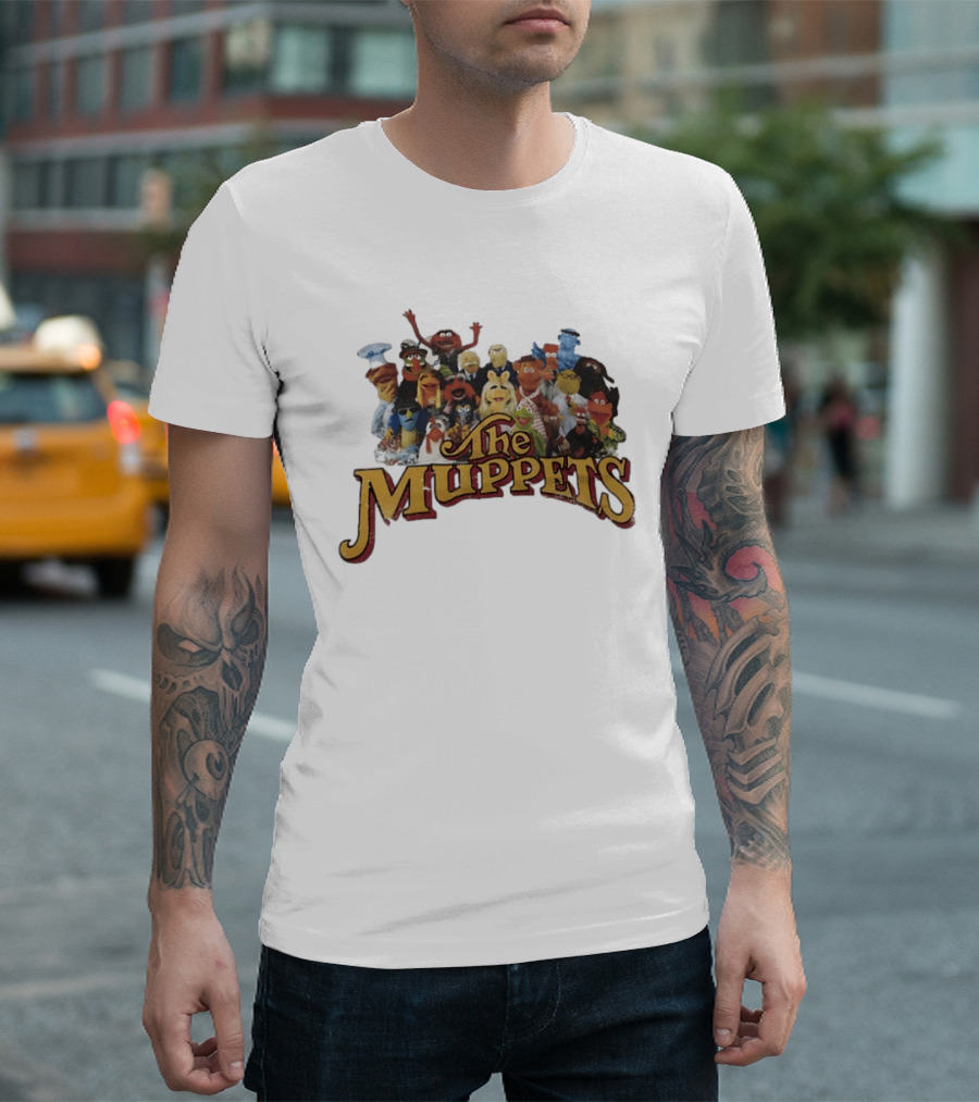 The Muppets Classic Characters Ensemble Collage T-Shirt