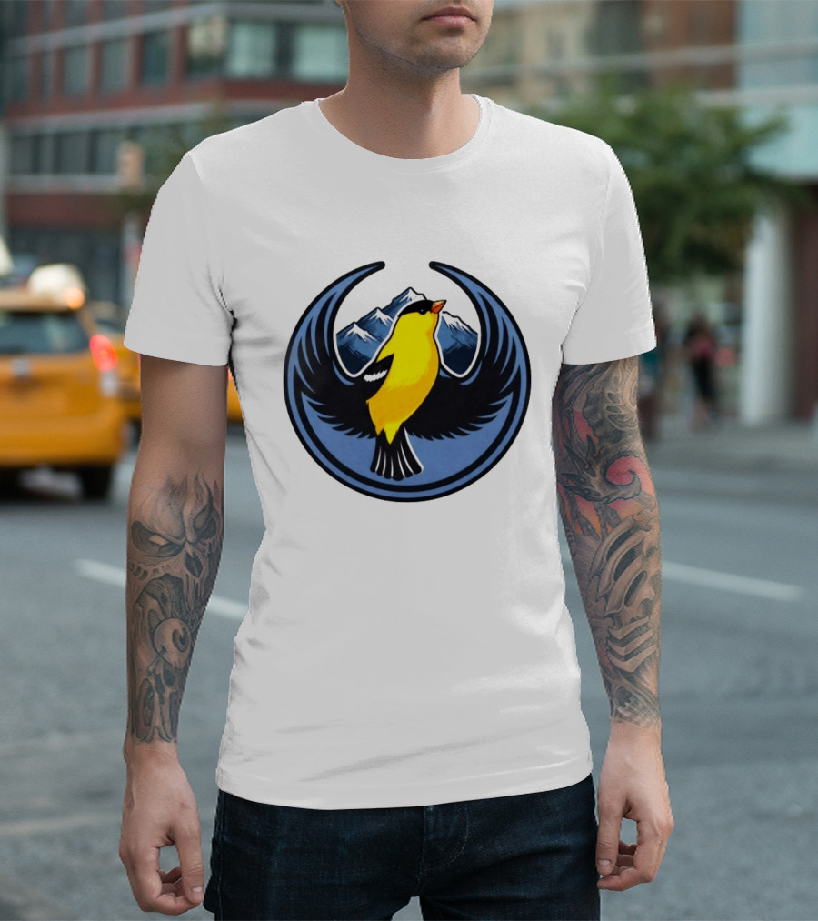 Washington American Goldfinch Mountain T-Shirt