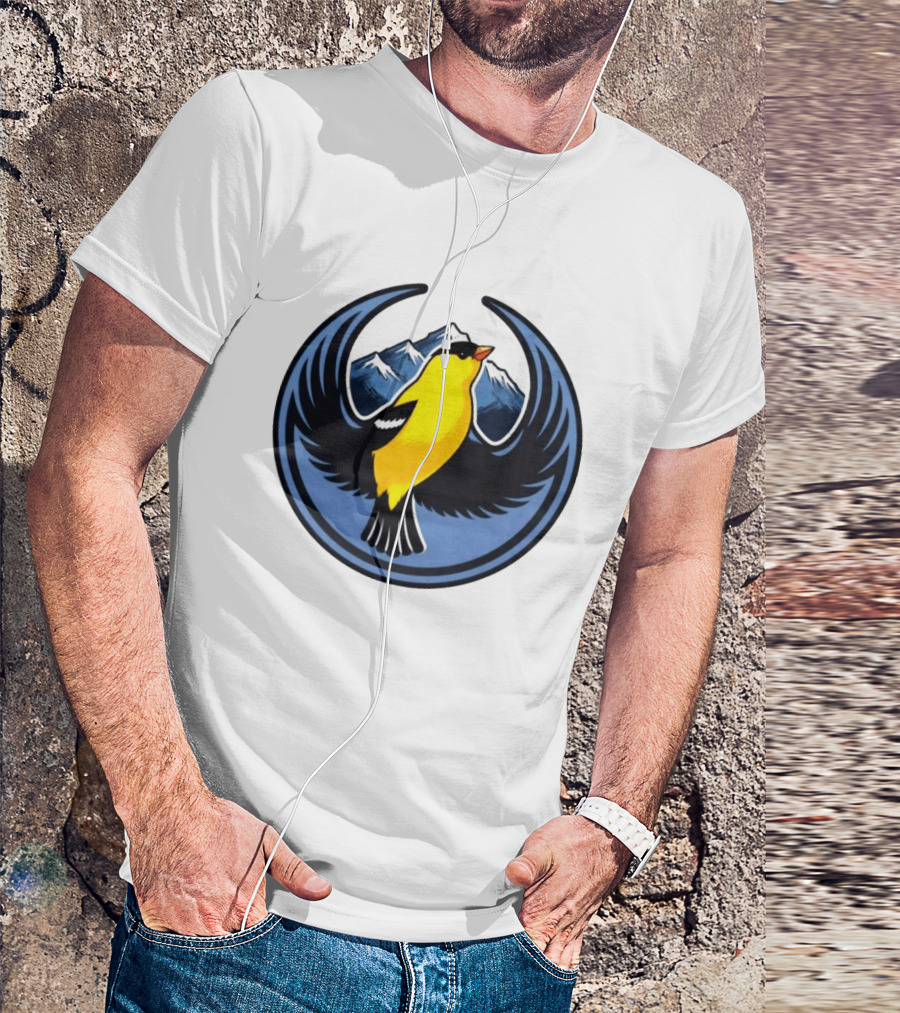 Washington American Goldfinch Mountain T-Shirt