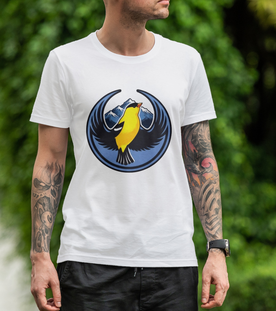 Washington American Goldfinch Mountain T-Shirt