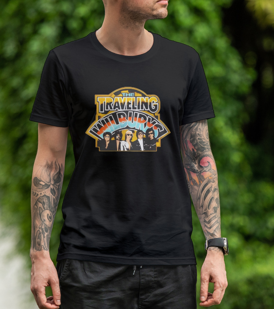 The Traveling Wilburys Band Members T-Shirt