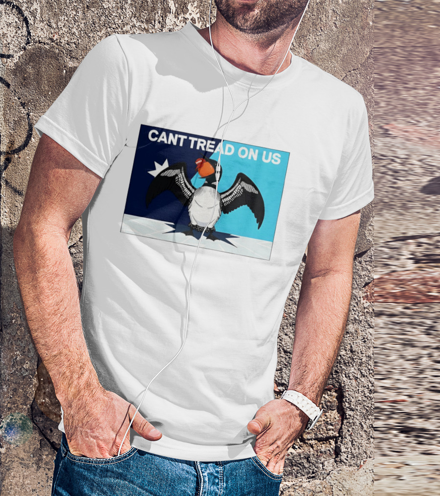 Can't Tread On Us MN State Bird Loon Protest Star T-Shirt