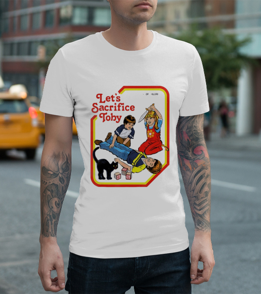Let's Sacrifice Toby Steven Rhodes Retro Game T-Shirt