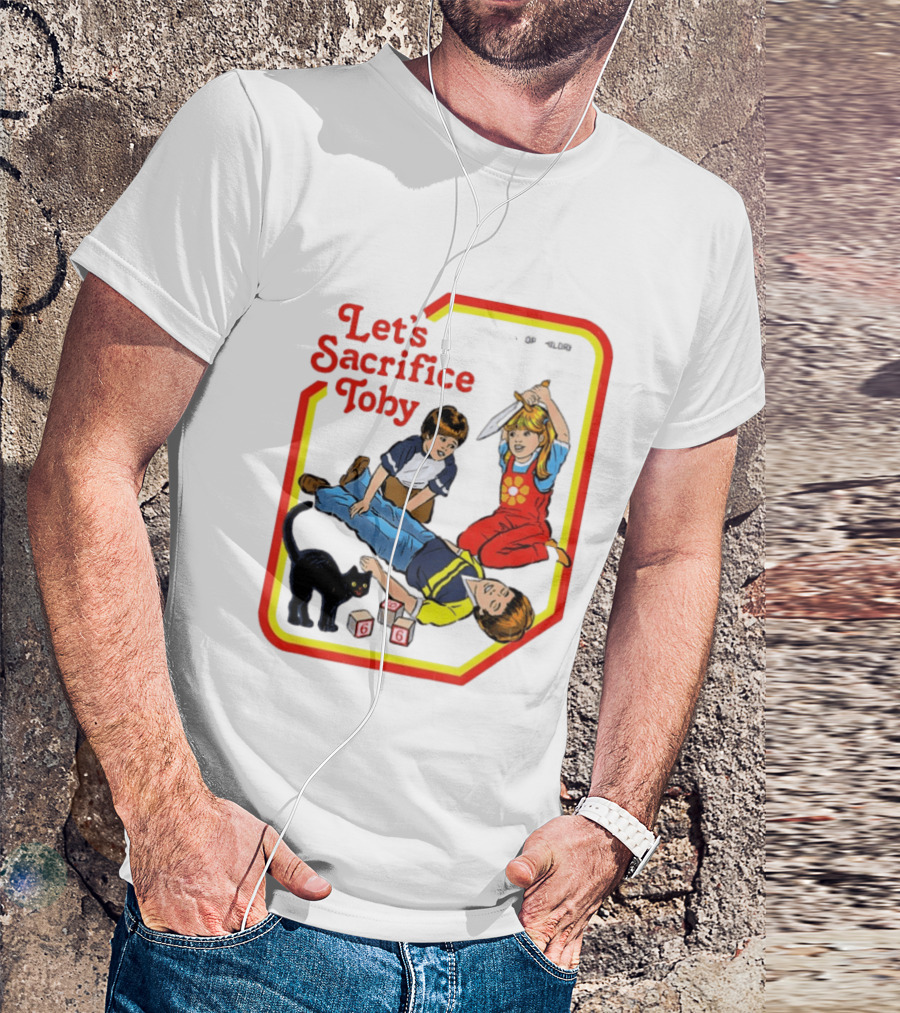 Let's Sacrifice Toby Steven Rhodes Retro Game T-Shirt