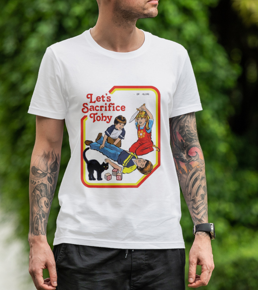 Let's Sacrifice Toby Steven Rhodes Retro Game T-Shirt