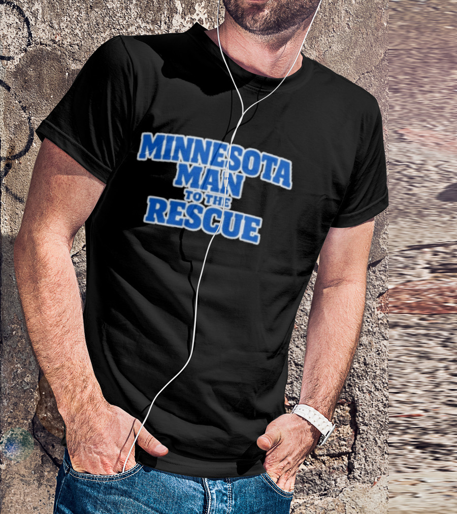 Minnesota Man To The Rescue Heroic Adventure T-Shirt