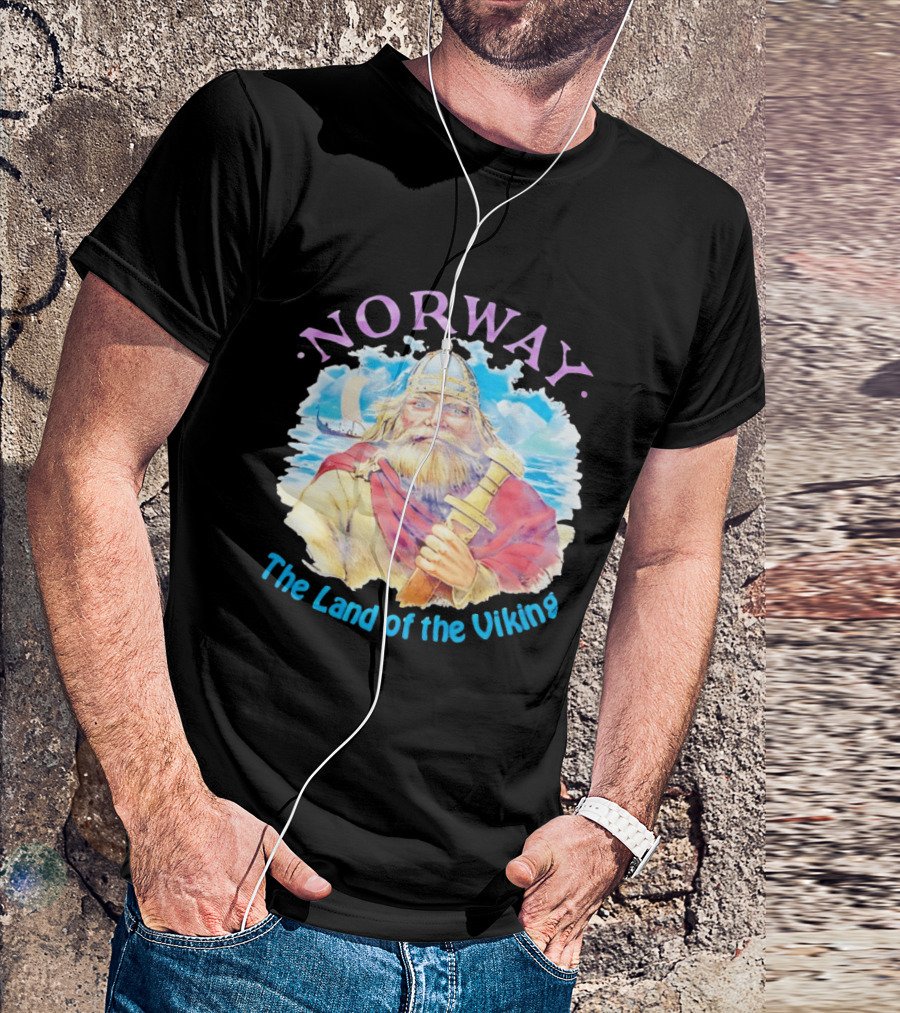 Norway The Land Of The Viking Warrior Adventure Ocean Voyage T-Shirt