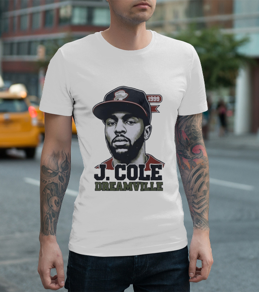 J. Cole Dreamville 1999 Baseball Cap T-Shirt