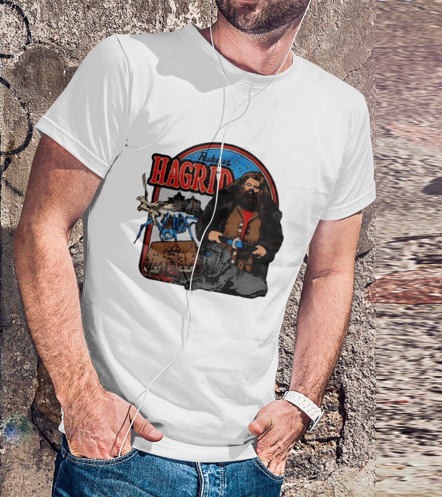 Rubeus Hagrid Aragog Buckbeak Fang Monster Book Of Monsters Hogwarts T-Shirt