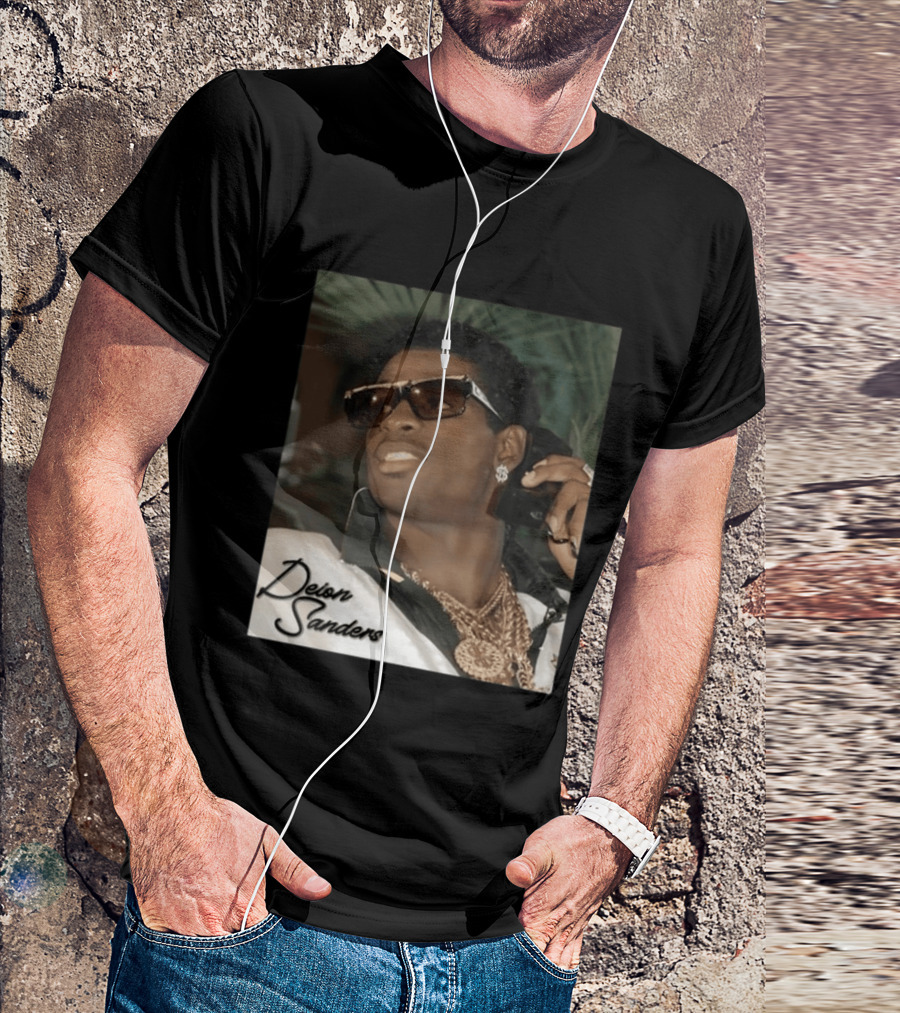 Deion Sanders Phone Call Fashion 1989 T-Shirt