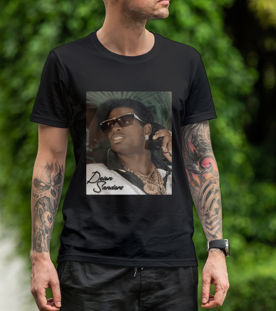 Deion Sanders Phone Call Fashion 1989 T-Shirt