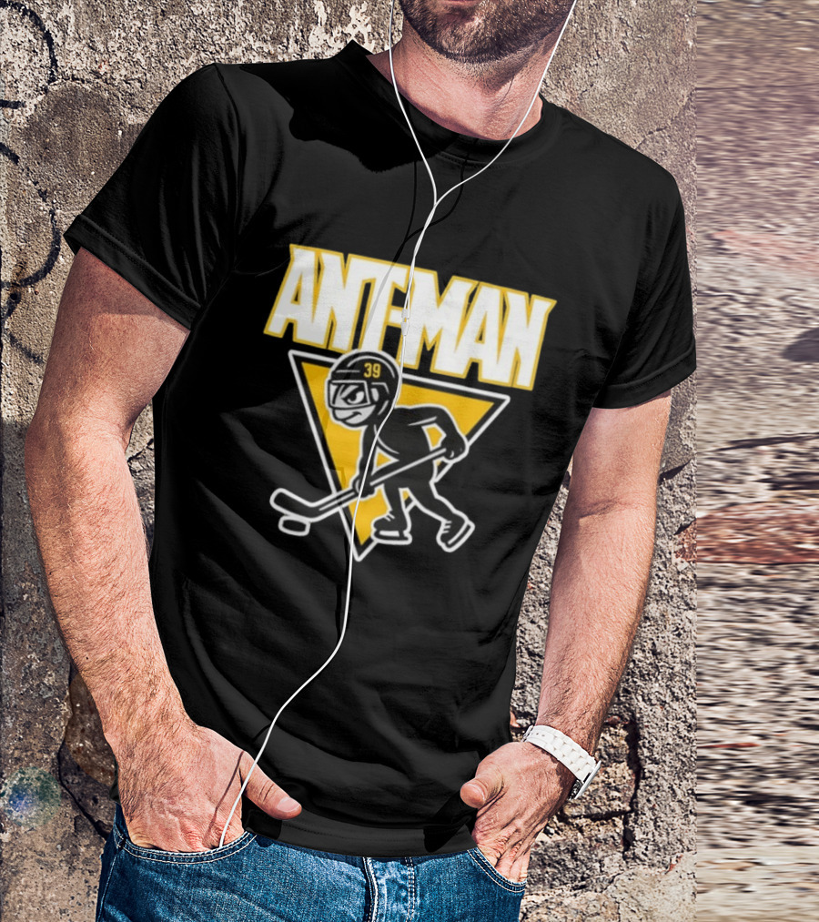 Ant Man Pittsburgh Penguins Hockey Player Number 39 T-Shirt